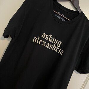 Men's Asking Alexandria Concert Merch Shirt, Large